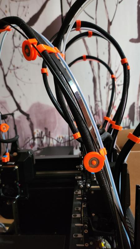 Prusa XL - Soft TPU printing modification (metal ball bearing version)