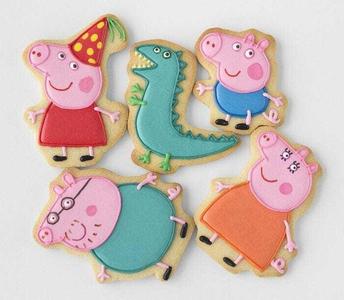 Pepa Pig cookie cutters