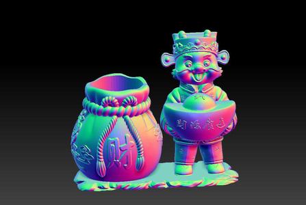Congratulations on getting rich in the Year of the Dragon pen holder 5