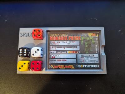 Battletech Alpha Strike Card Holder