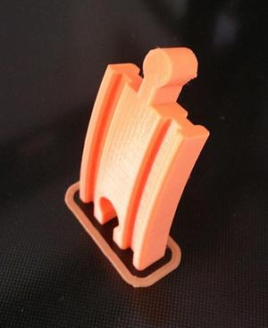 Brio compatible ramp segment