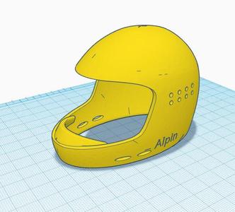 Integralhelm für RC-Paraglider Pilotenfigur Peer XL