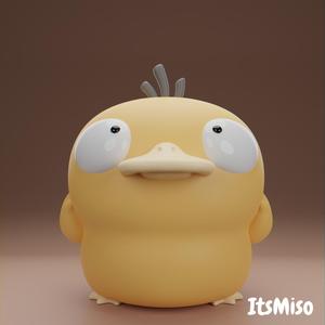 ItsMiso 3D Printable STL File - Psyduck