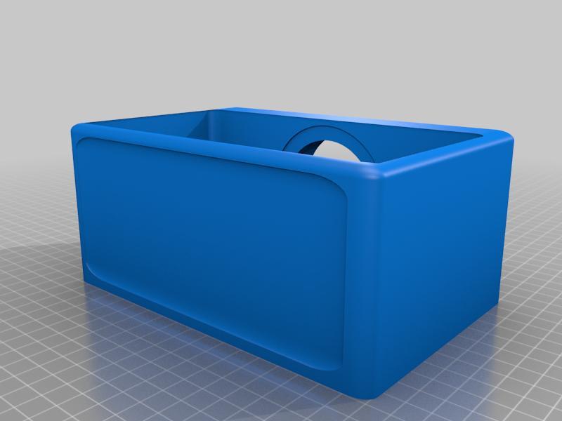 Small bedside storage with Nordmarke wireless charger attached