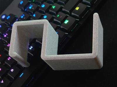 Headset / Headphone hook ( table thickness up to 50mm )