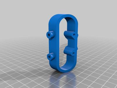 Traxxas Rustler Rear Bumper Mount 6737