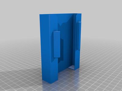 Raspberry Pi 4 Armour SSD Wallmount 