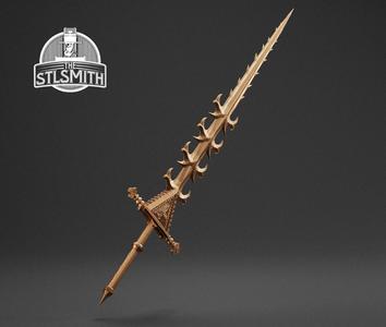 Morion Blade Dark Souls 3 Life Size Prop STL