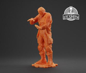 Dominic Santiago Gardener Gears of War OT Miniature STL