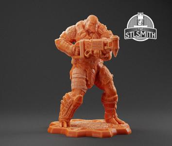 Swarm Scion Dropshot Gears 4 Miniature STL