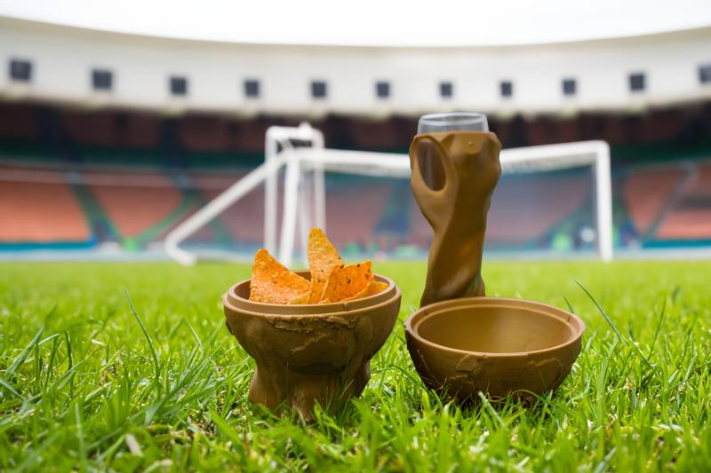 Football Worldcup Trophy beerglas