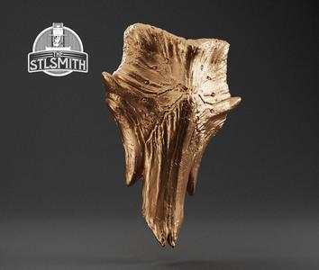 Dragonbone Shield Skyrim Life Size Prop STL