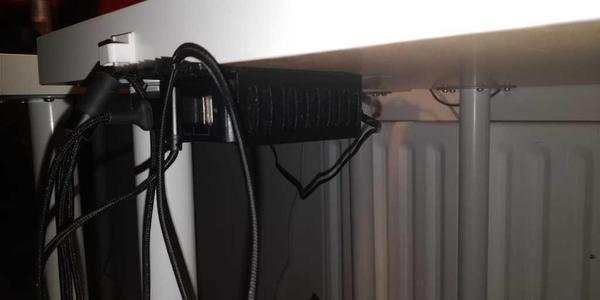 Under desk mount for Ravpower 4-port smart USB charger