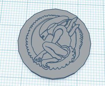 Alien Xenomorph Fridge Magnet