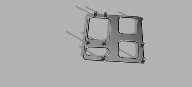Micro ATX Motherboard Standoff Plate 