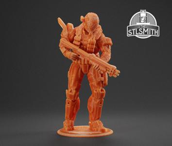 Spartan Emile Halo Reach Miniature STL