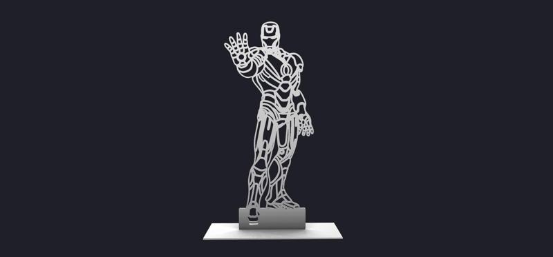 Geometric Ironman (Marvel) 3D MODEL