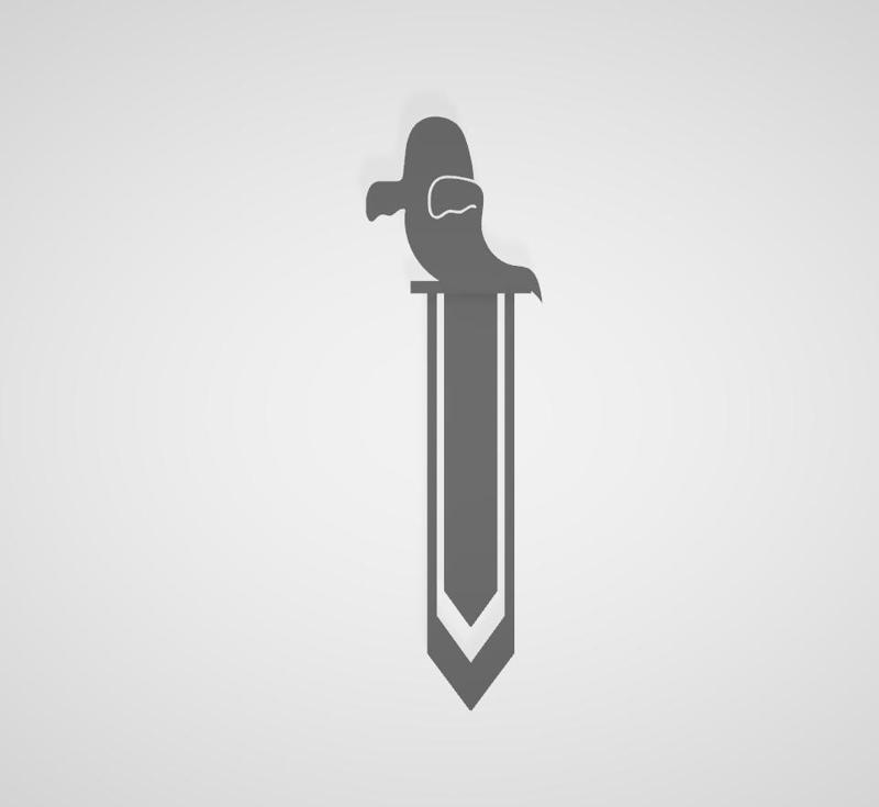BOOKMARK / BOOKMARK / MARQUE-PAGE / HALLOWEEN / GHOST / GHOST / FANTASMA