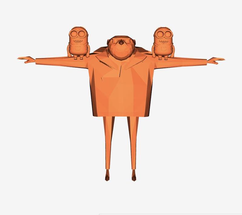 Gru With Pet Minions