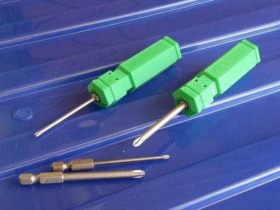 1/4" Screwdriver Bit Handle
