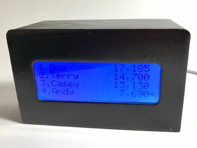 Case for LCD 2004 20x4 Display Module + Raspberry Pi Zero