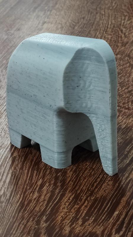 Minimalist Elephant Sculpture – 3D Printable Decorative Object