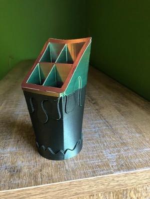 Pencil Holder with Dividers
