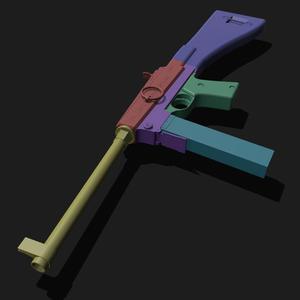 MAS-38 SMG ( Prop-Gun ) 1/1 Scale