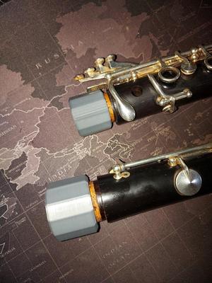 Clarinet tapcorks seal off caps
