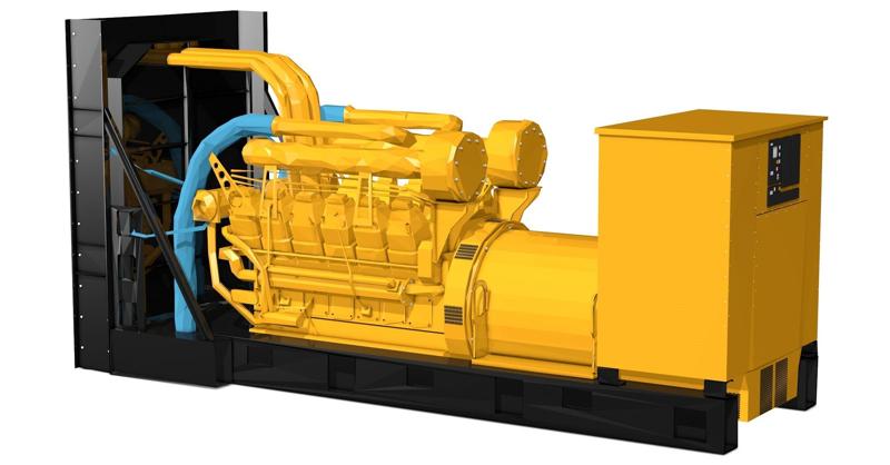 Generator Low Poly