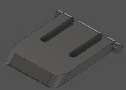 Logitech K375 Keyboard Leg