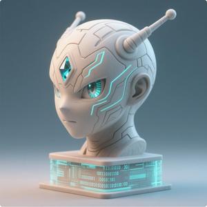 Alien sculpture