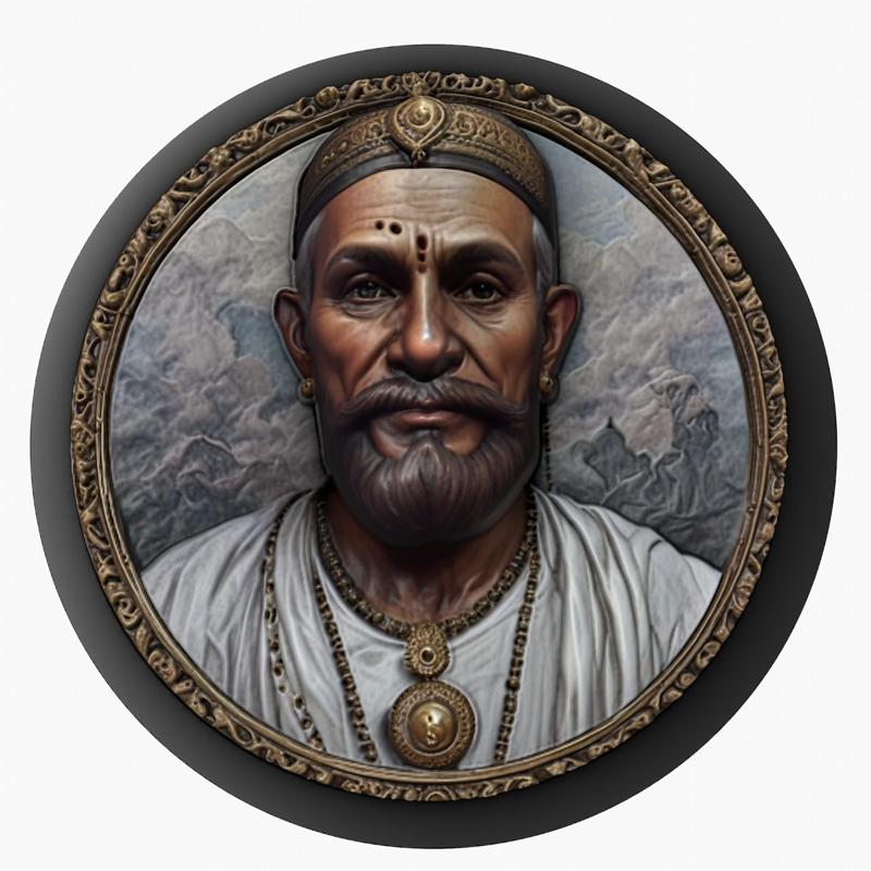 Akbar the Great medallion pendant