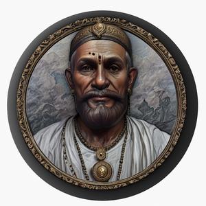 Akbar the Great medallion pendant