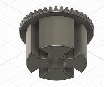 Awning bevel gear / Kegelradgetriebe Markise