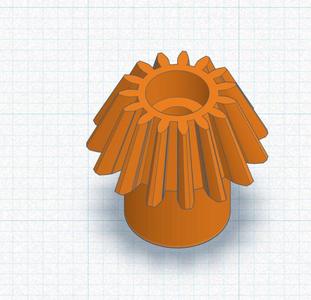 SimRex RC car bevel gear
