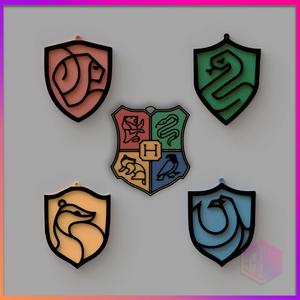 HOGWARTS KEY RING PACK