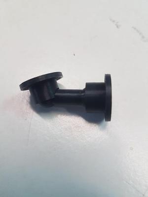 3-part ball joint with notch for 90 ° position