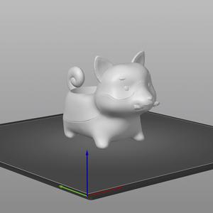 Flowerpot / Flowerpot - Corgi Toy Themed / Model Corgi with Toy