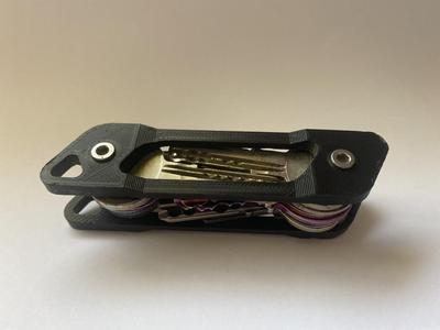 Knife keychain