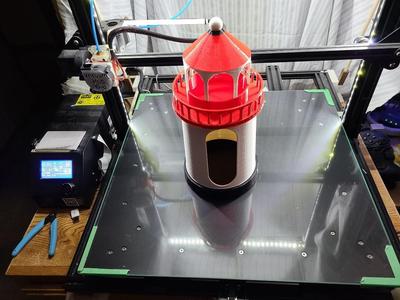 Lighthouse Grocery Bag Dispenser