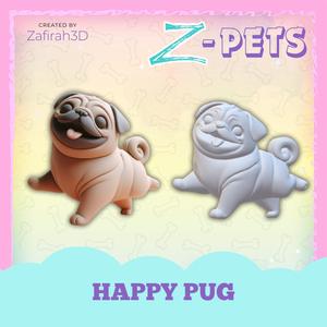 Z-PETS HAPPY PUG