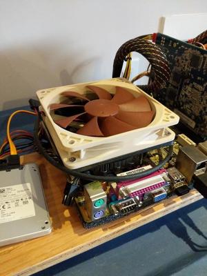 LGA 775 120mm fan adapter