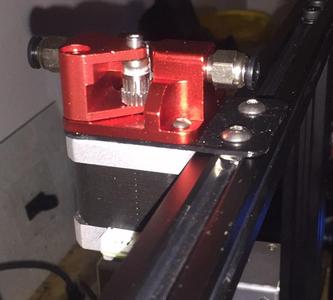 LSE Nema 17 stepper motor mounting plate for extrusion rail