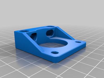 Z-Motor Bracket (adjustable, flat mount) Ender 3