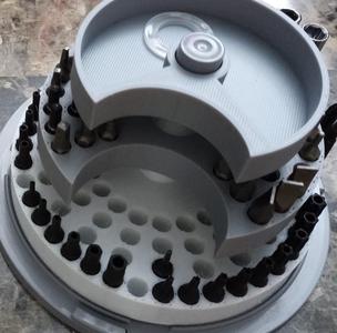 Hex bits holder