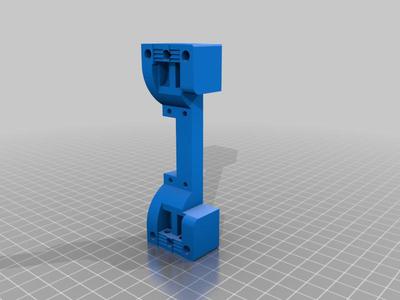 Anet Evolution X Carriage Connector (adjusted spacing)