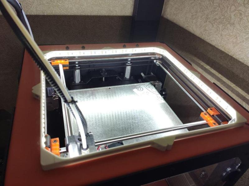 Top borders for LED mount on Ulti Steel. Рамка для LED подсветки