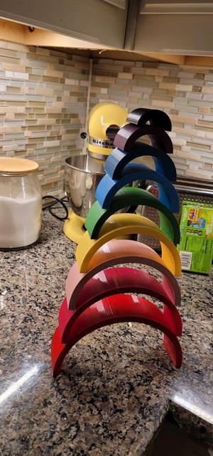 Rainbow Stacker Toy