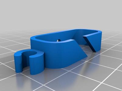 2L Cable Clip with screwhole